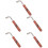 5Pcs Dulcimer Wrench Tone Tuning Tool Accessory 8