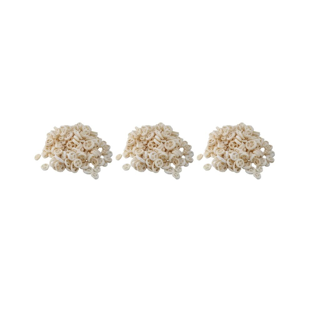 Kepptory 600 Pieces Of 4-6 Cm Diameter Loofah Slices Diy Custom Soap Tools, Cleaning Supplies, Sponge Washer