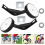 1 Pair Replacement Training Wheels Bike Stabiliser 9
