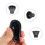 6Pcs Professional Golfs Ball Picker Replaceable Rubber Grabber Black 4