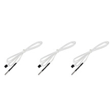 3X 3D Drucker Teile HT-NTC100K Thermistor Temperatursensor fuer Hochtemperatur Filament 350 Grad B3950 fuer 1 Mt