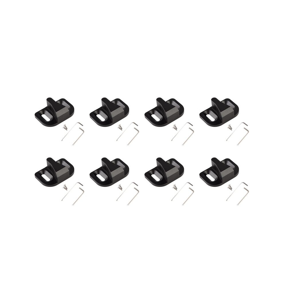 8X Modification Tailgate Protection Limiting Stopper Solve Abnormal Noise Door Lock Buckle For Prado Rav4 03-21 6033344356605