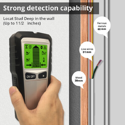 Wall Scanner For Wires And Pipes Plastic Detector Metal Dectetor 1