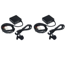 2X Wireless Audio Module Handsfree Phone Aux Adaptor for W203 W209 W211 Phone Cable Adapter