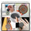 8Pcs Black Mandala Painting Cardboard for DIY Art Projects 7