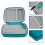 2 Pack Portable Guitar Pick Pouch Storage Organizer Plectrum Bag 10