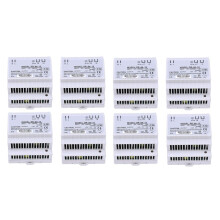 8X Din Schiene Stromversorgung 60W 12V AC Konverter Dr-60-12 Stromversorgung 12V 60W Gute Qualität