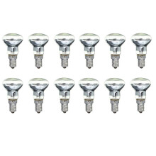 Replacement Lava Lamp E14 R39 30W Spotlight Screw in Light Bulb Clear Reflector Spot Light Bulbs Lava Incandescent 12Pcs