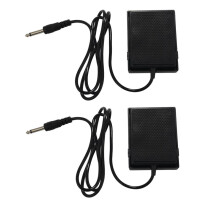 2X Universal Electronic Piano Foot Sustain Pedal Controller Compatible Damper Pedal Keyboards