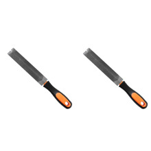 2X Lima per da Potatura da 6 Pollici T12 Cuscinetto In Acciaio A Denti Fini Lima per Raspa Carpenteria Utensile Manuale per la Lavorazione del