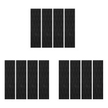 12St Surfboard Traction Pads EVA Surfing Skimboard Deck Traction Pads Anti-Slip Front Tail Pad för SurfbräDor, Kiteboard