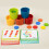 1Set Educational Wooden Color Cognition Sorting Cups Toy Assorted 4