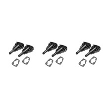 6x Front Windshield Washer Nozzles Wiper Spray Kit for , , Ram, - Replaces Part Number 4805742AB