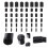 Mlins  Tubing Tip Rubber Protective Cap Thread Protectors Pvc End Caps 2