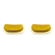 2X Motorrad Luft Filter für YZF R6 YZFR6 YZF-R6 1999 2000 2001 2002 2003 2004 2005 Luft Filter