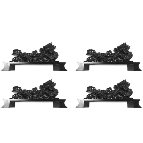 4 PièCe de Support D'ÉPéE en Forme de Dragon Chinois, Support D'ÉPéE Assorti de , Support DéCoratif, Cadeau GéNéRal