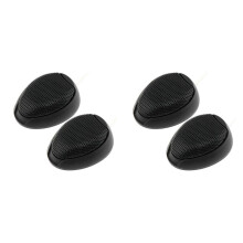 4x Universal Auto Stereo Lautsprecher Audio 1000W Kuppel Hochtöner Super Power Loud Schwarz
