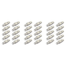 30X RJ45 Cat7-Kontakter Verktygsfria åTeranvändbara Skärmade Ethernet-Avslutningspluggar, Internetplugg, Snabb Fältinstallation