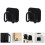 2pcs stainless steel sponge hooks no punch wall storage black 4