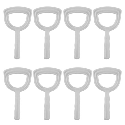 2X Meat Scraper Bone Dust Scraper Bone Scraper White  Scraper Bone Dust Remover Square Bone Dust Scraper