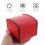 2Pcs PU Leather Watch Display Boxes Assorted Color Storage Gift Cases 4