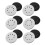 12PCS 5 Inch(125mm) 8-Hole Soft Sponge Interface Pad for Sanding Pads and Hook and Loop Sanding Discs 1