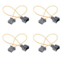 4X MOST Fiber Optic Loop Bypass MALE & FEMALE Kit Adapter for -