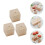 3Pcs Wood Flower Nail Stand Baking Tool Beige Decorating Display Base 9