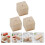 3Pcs Wood Flower Nail Stand Baking Tool Beige Decorating Display Base 11