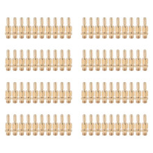 80Pcs 1/8 Inch DN6 Brass Gushing Spray Water Fountain Nozzles Universal Water Curtain Nozzle Landscape Garden Fountain