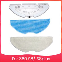3-Teiliger Wischtuchhalter und Wischtuch-Set für 360 S8 S8plus Kehrroboter-Staubsauger, Ersatzteile für Wischtuchhalter