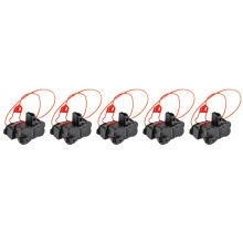 5X Brandstoftankdeur Cap Lock Actuator Motor 7P0810773F voor - Cabriolet Leon Fabia Octavia