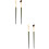 4 Pcs Nose Brush And Applicator Set For Portable Makeup 9