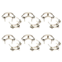 12pcs 24 Clip de Keck de Apriete Acero Inoxidable para 24/29 24/40 Conjunto de Vidrio Esmerilado
