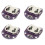4X LilyPad Modulo Porta Batteria un Batteria CR2032 per 1