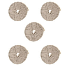 5X Self-Stick Heavy Duty Strip Roll for Hard Surfaces (1/2 Inch x 60 Inch), Creamy-White