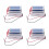 4X 60G/H Ozone Generator Air Cleaner Ozonizer Purifier Treatment Formaldehyde Remove Odor Ozone Machine 220V 1
