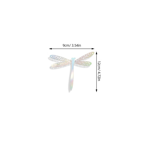 36 Pcs Simulated Dragonfly Wall Stickers Decals Decor Decorative 1