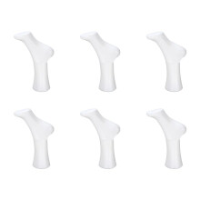 6X Female Legs Feet Foot Mannequin Sock Display Mold Short Stocking, Female