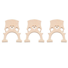 3X Professional Cello Bridge for 3/4 Size Cello Exquisite Maple Material