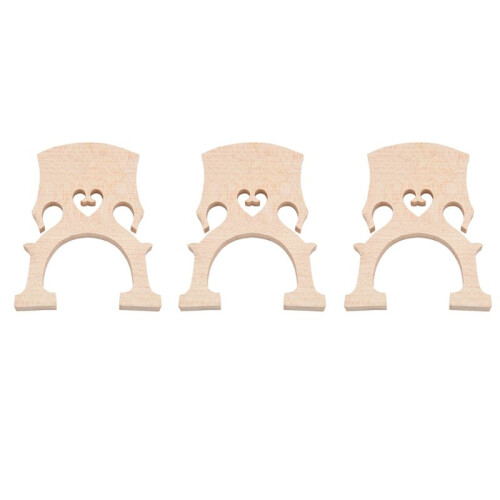 3X Professional Cello Bridge for 3/4 Size Cello Exquisite Maple Material