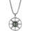 1Pendentif Titane Style Survie Argenté 7