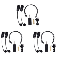 6X U12F Uhf Eins für Zwei Drahtloses Headset Mikrofon Verstärker Mixer Geeignet für Unterrichts Anleitungen Besprechungs Vorlesungen