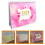 Draagbare Flip Kalender 2024 Roze 4
