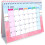 Draagbare Flip Kalender 2024 Roze 7