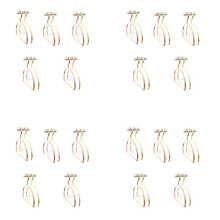 40 Teile/Los Multifunktionale Schal GüRtel Runde KleiderbüGel Eisen Runde KleiderbüGel Kreative Schal KleiderbüGel Metall Runde KleiderbüGel