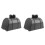 2pcs 16.4 Ft Magnetic Wall Mount Retractable Belt Barrier, Crowd Control Wall Barrier Fixed Safety Belt with ABS Case 1