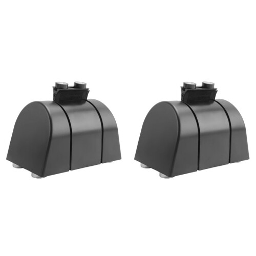 2pcs 16.4 Ft Magnetic Wall Mount Retractable Belt Barrier, Crowd Control Wall Barrier Fixed Safety Belt with ABS Case