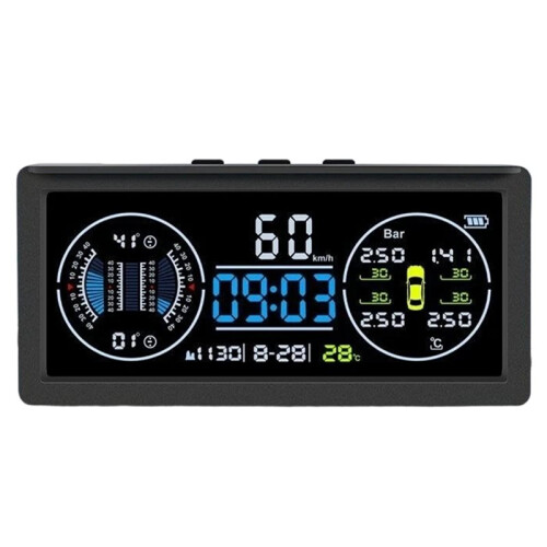Monitoramento de Pressão Dos Pneus de Alta Precisão com Comando de Voz Integrado, HUD (- Display)