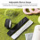 Sleeve Straps for Sports 8 Black Hook Loop 1